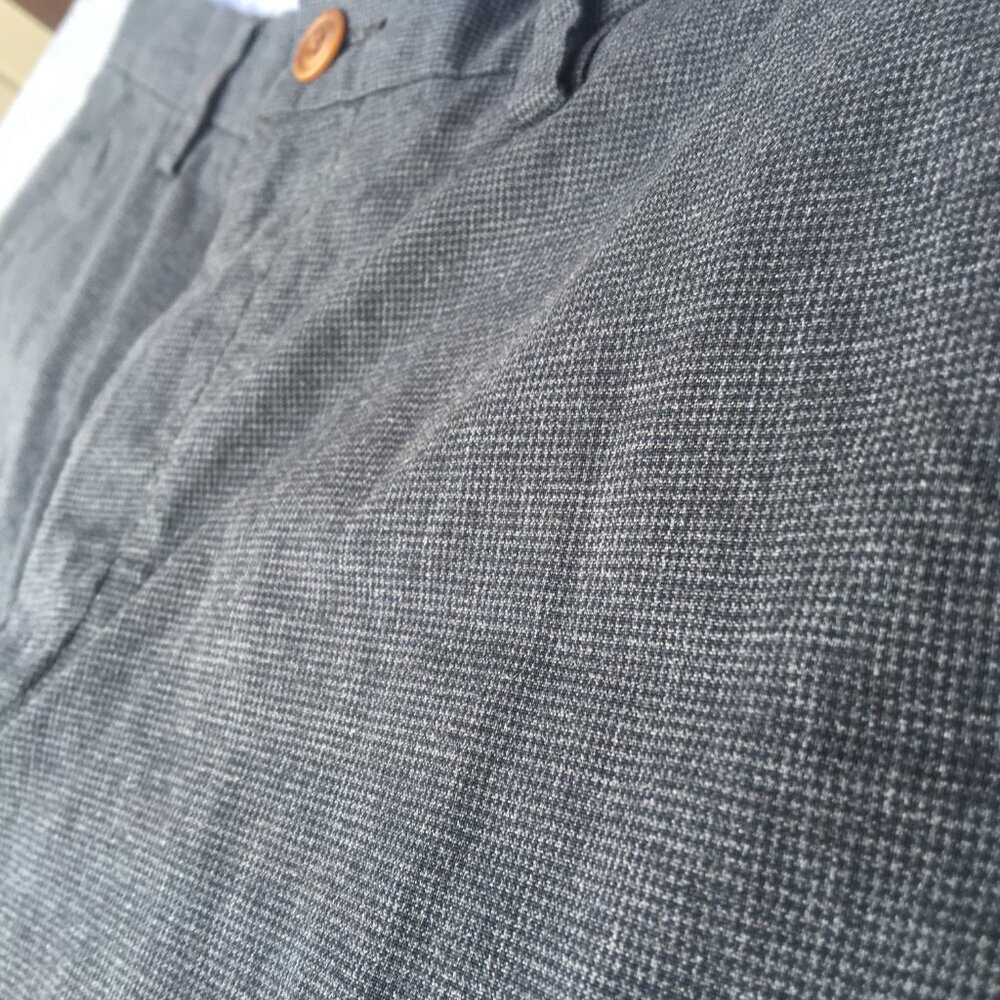 J Crew Club Shorts Men's Size 34 Gray Bermuda Chino Flat Front Preppy - Picture 3 of 9